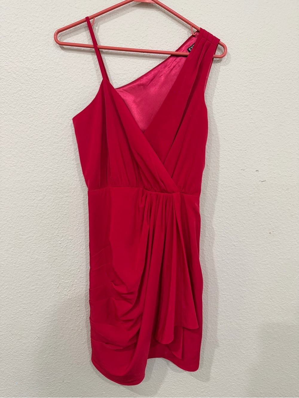 Express‎ Women's One-Shoulder Red Cocktail Dress